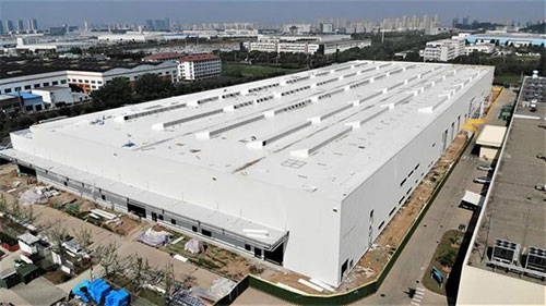 舍弗勒南京工廠4號(hào)廠房正緊鑼密鼓地建設(shè)中 舍弗勒南京工廠4號(hào)廠房正緊鑼密鼓地建設(shè)中