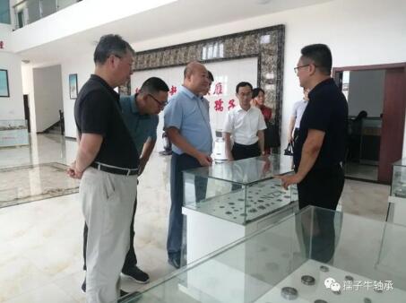安慶市科技局吳愛德到孺子牛軸承調(diào)研 安慶市科技局吳愛德到孺子牛軸承調(diào)研
