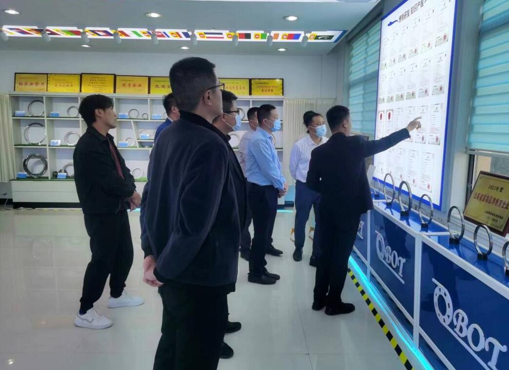 中國金屬材料流通協(xié)會裝配式建筑分會來博特軸承調(diào)研 中國金屬材料流通協(xié)會裝配式建筑分會來博特軸承調(diào)研