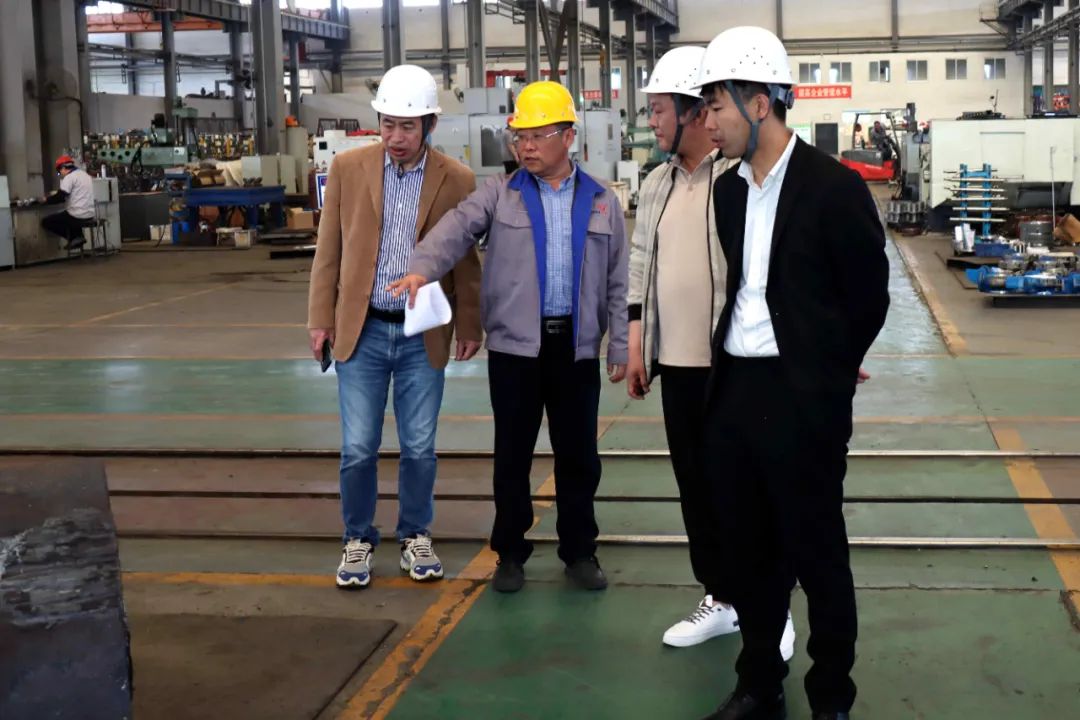 日本清本鐵工客戶一行4人蒞臨恒邦泵業(yè)實(shí)地考察