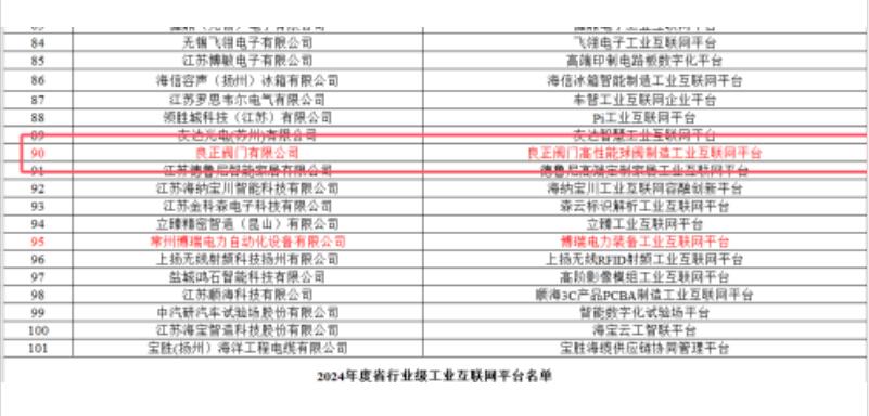 智造典范,實(shí)力見證!良正閥門榮獲多項(xiàng)榮譽(yù),再攀高峰 智造典范,實(shí)力見證!良正閥門榮獲多項(xiàng)榮譽(yù),再攀高峰