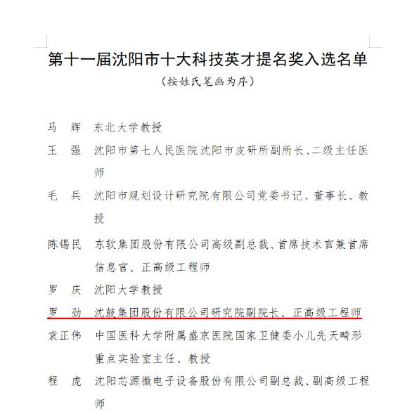 十大科技英才提名獎(jiǎng) 十大科技英才提名獎(jiǎng)
