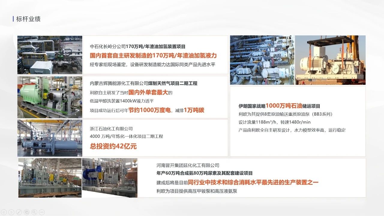 ▲利歐泵業(yè)石化行業(yè)標(biāo)桿案例(全球) ▲利歐泵業(yè)石化行業(yè)標(biāo)桿案例(全球)